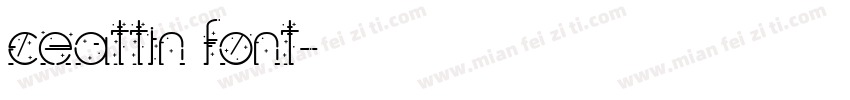ceattin font字体转换
